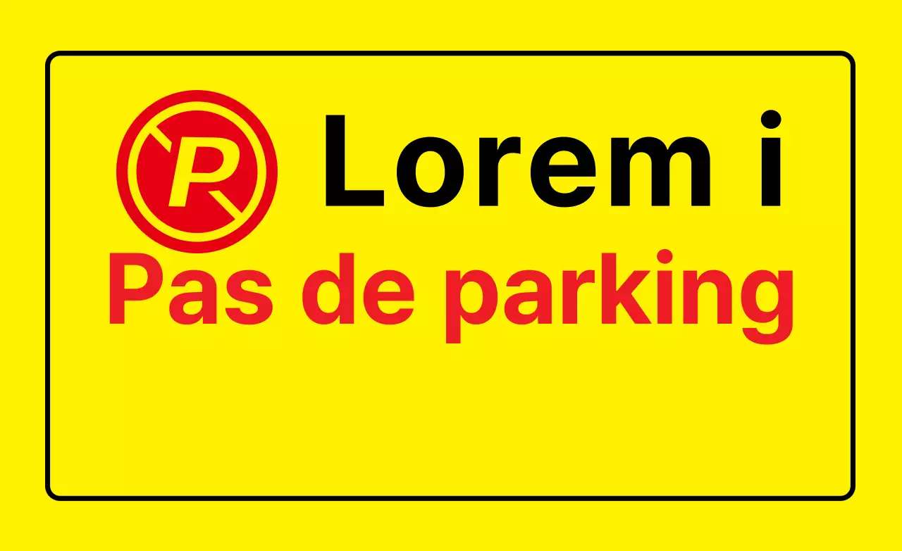 Pas de parking extérieur pour les véhicules