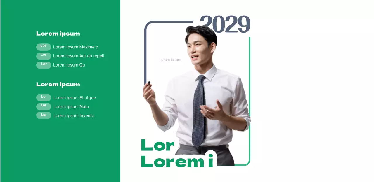 Table ronde avec portraits en vert et gris