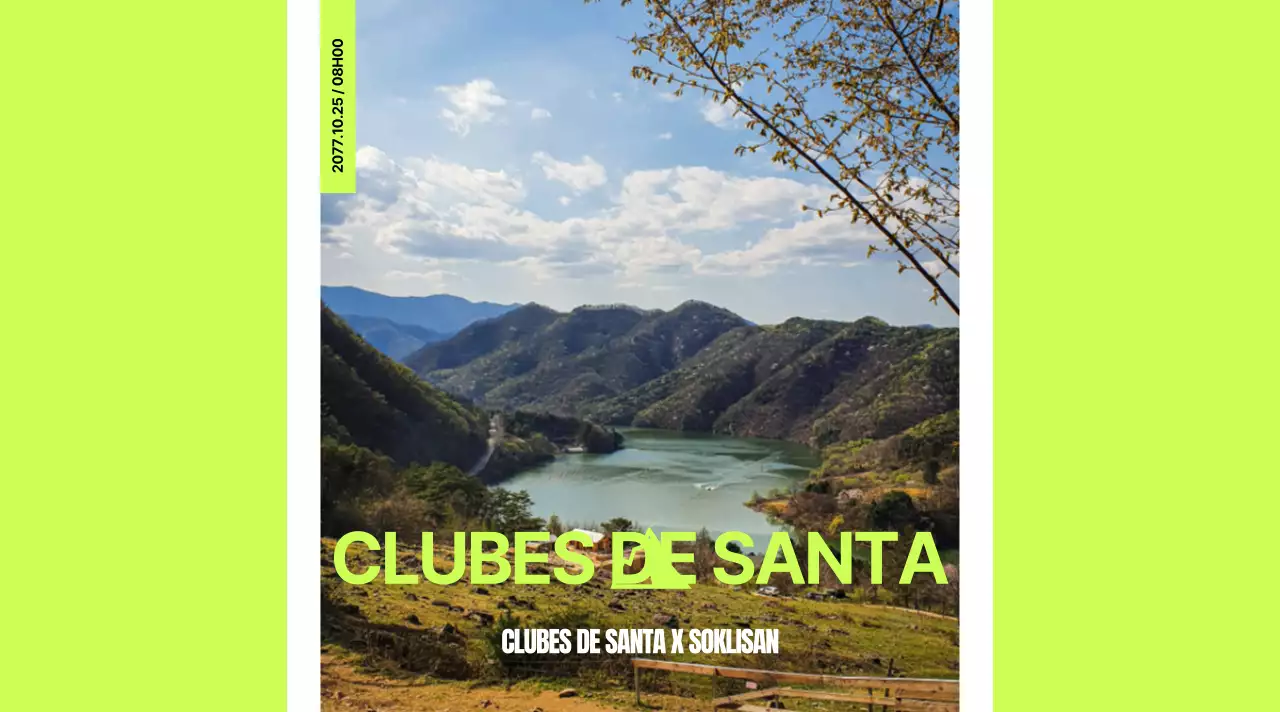 Design desportivo do rótulo da água engarrafada com paisagens montanhosas e toques de cor