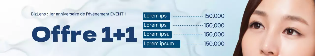 Événement de la lentille à l'occasion du 1er anniversaire