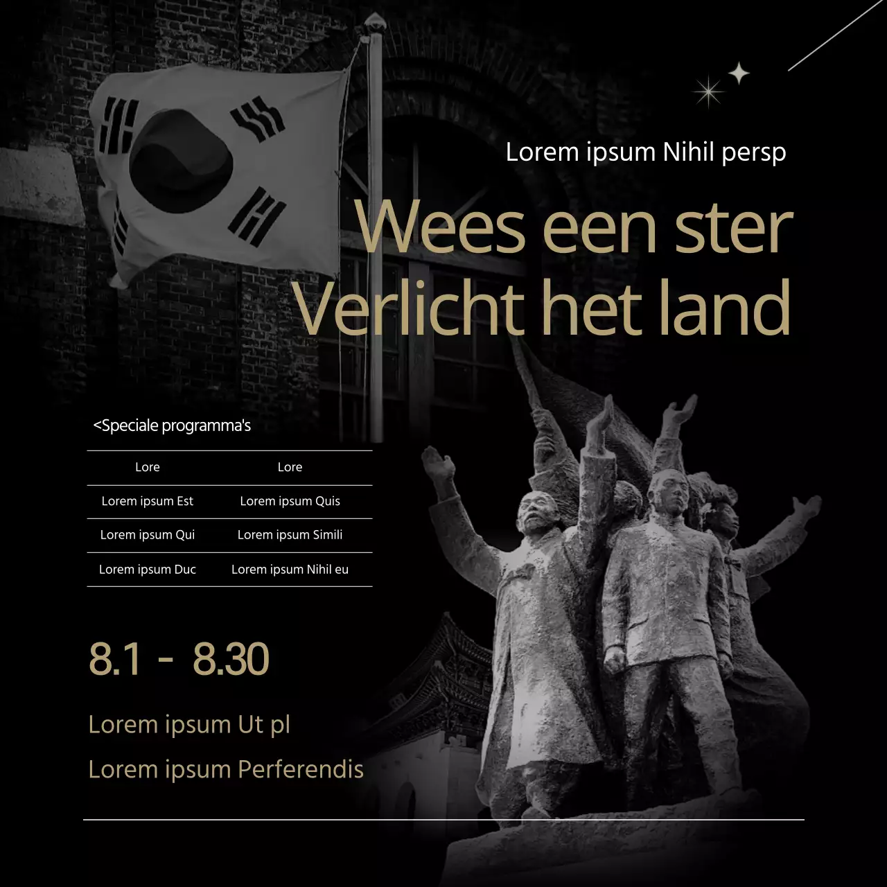 Onafhankelijkheidsactivist die zich opofferde voor zijn land Baekbum Kim Gu Bevrijdingsdag nationale held onafhankelijkheid offer patriot