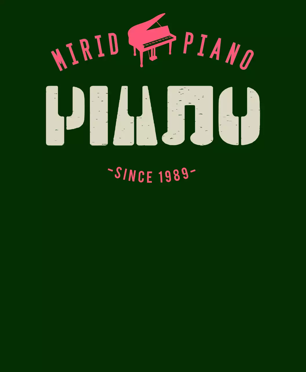 ピアノ音楽教室団体Tシャツ