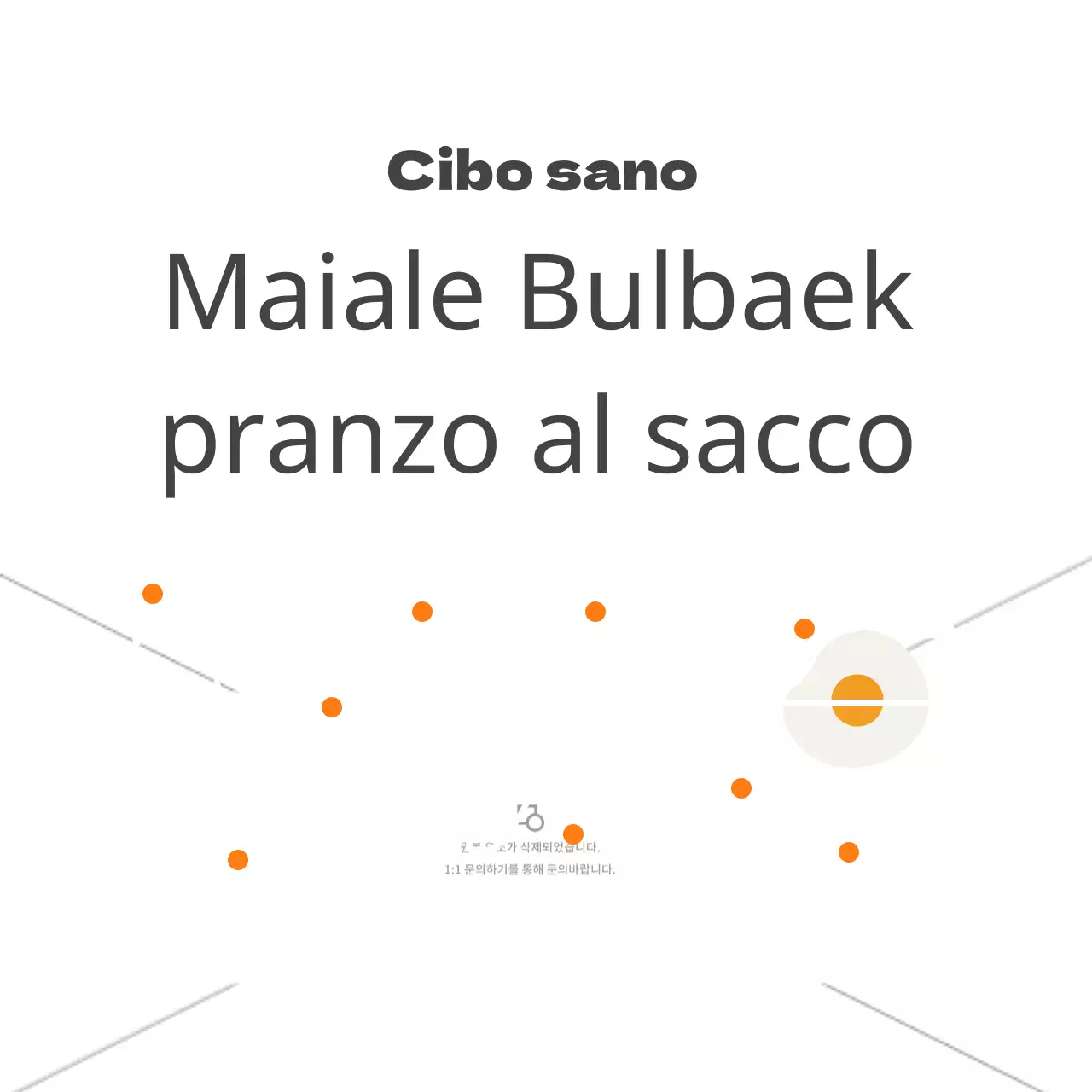 Bulgogi di maiale Bento