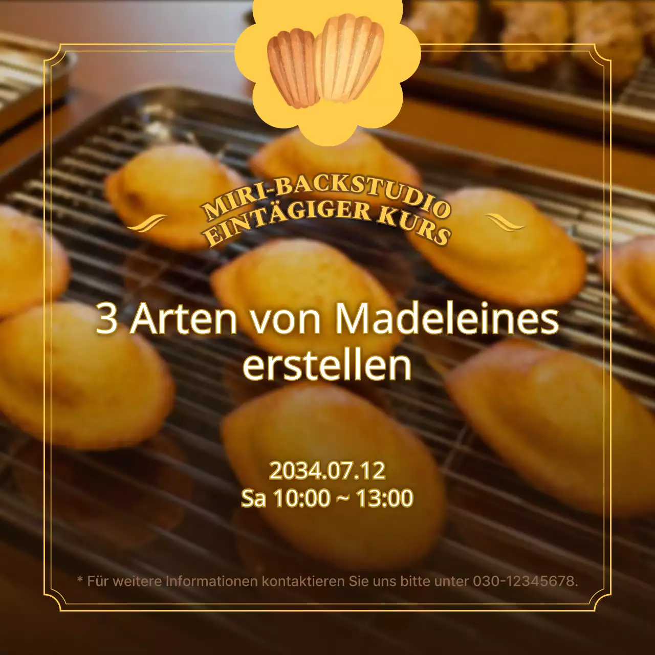 Gelbe Backen Ein-Tages-Klassen-Rundschau