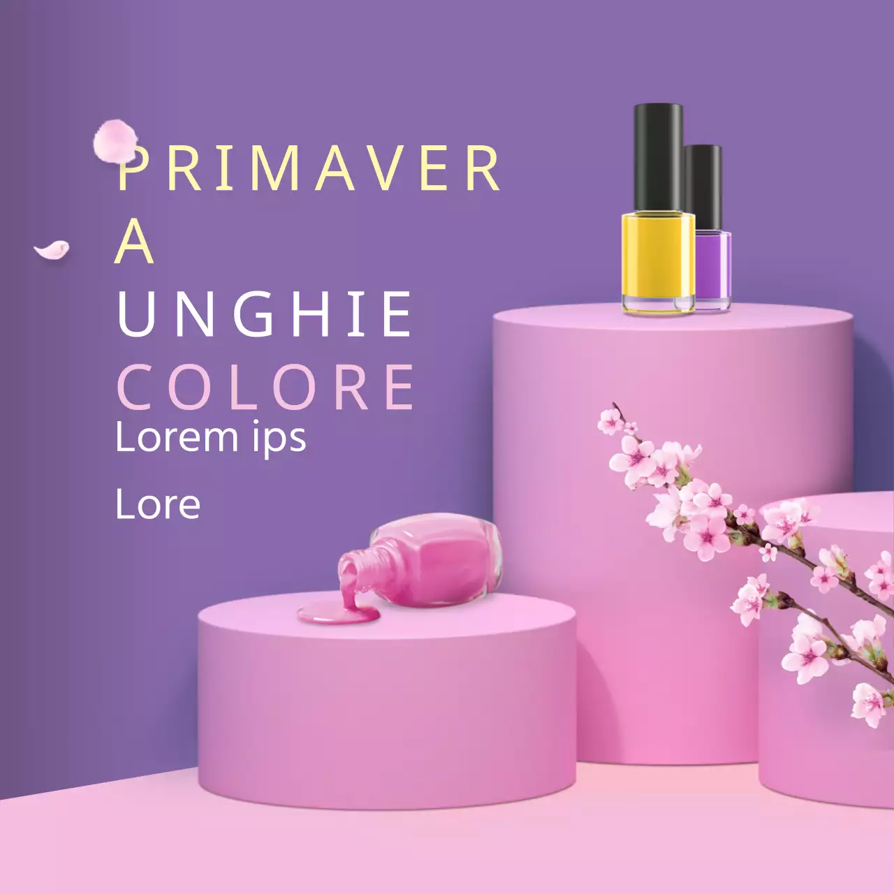 Nail Art di primavera