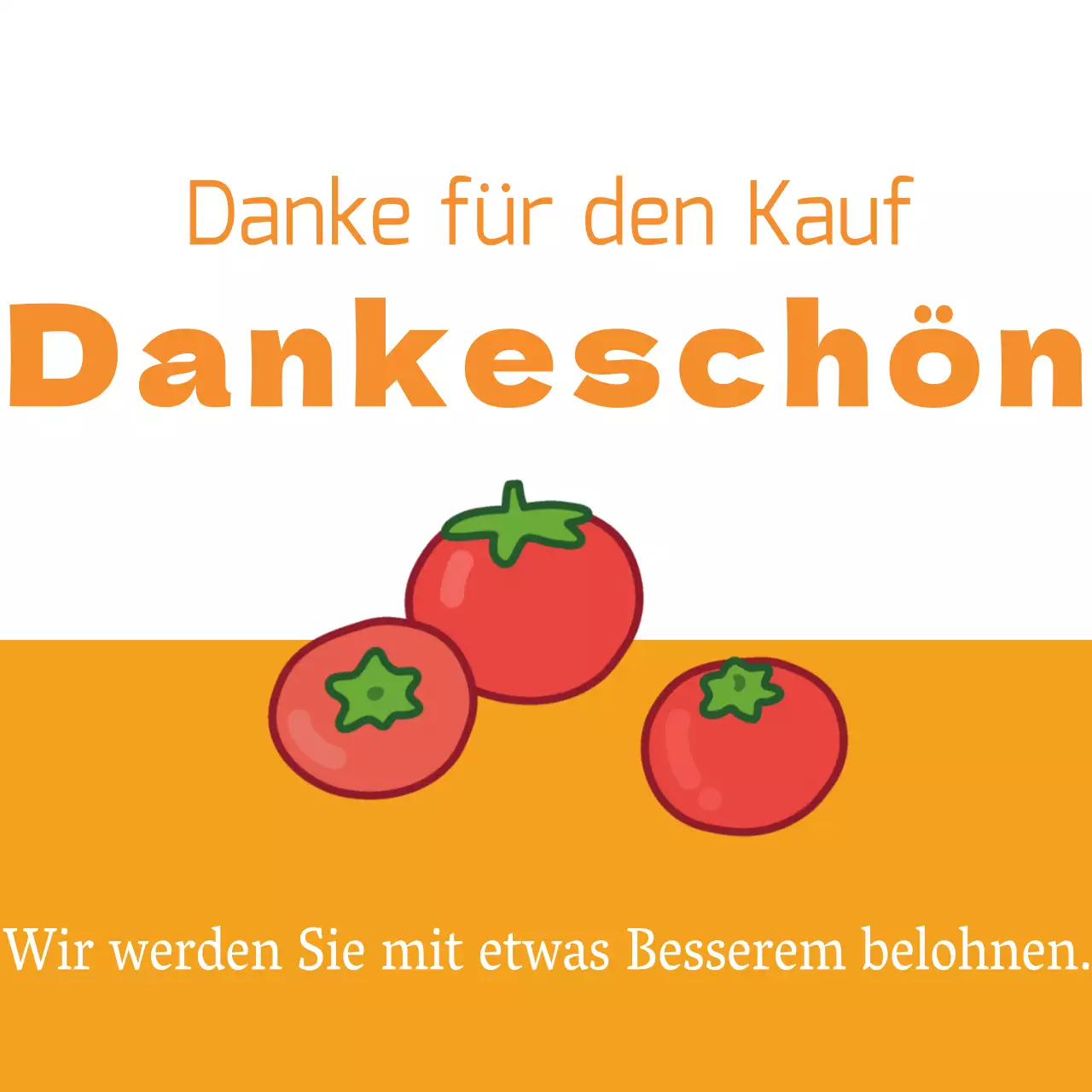 Danke für die Aufkleber