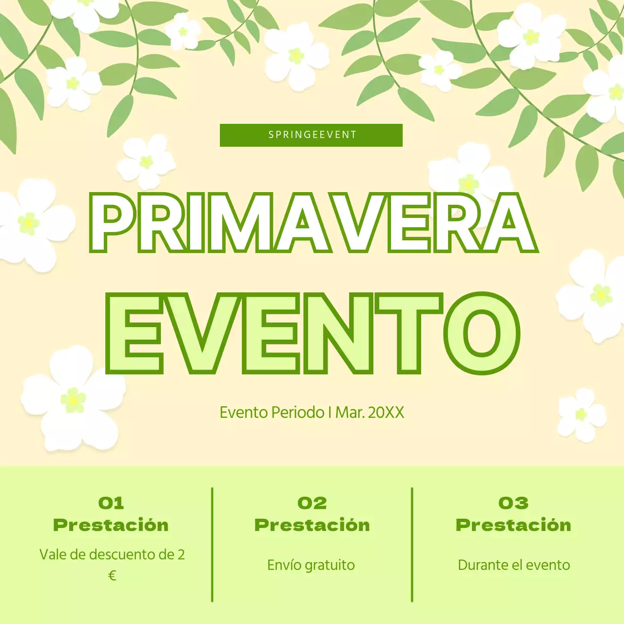 Actos de primavera