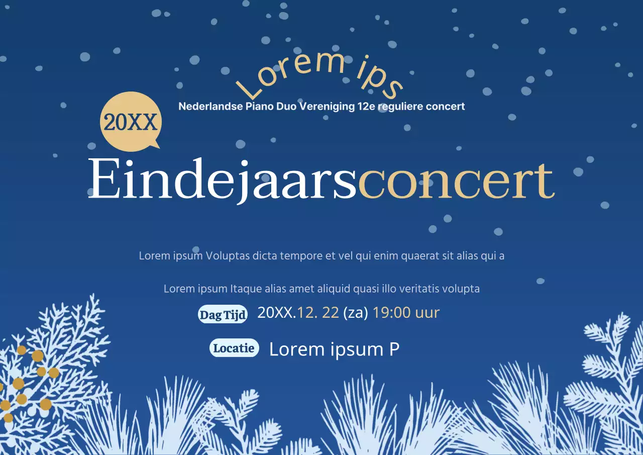 Eindejaarsconcert
