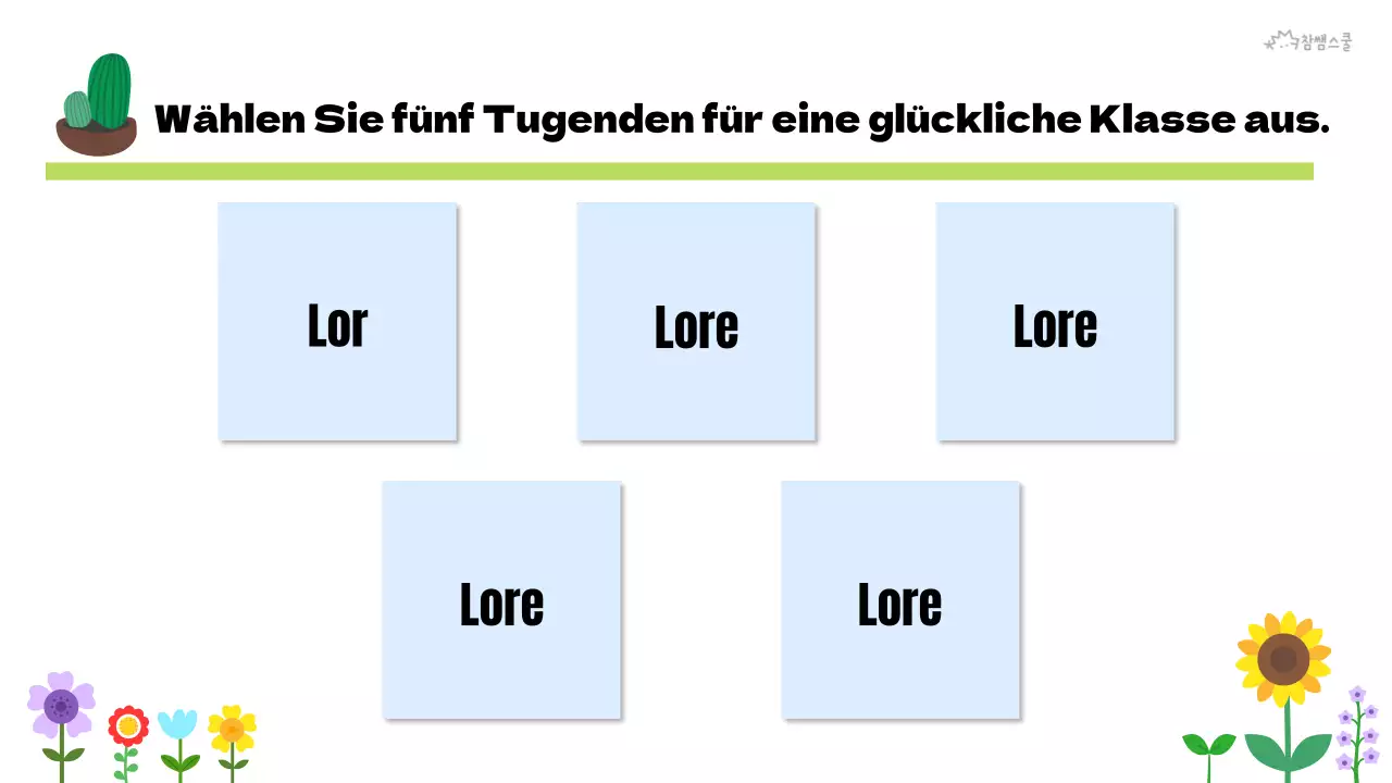 Klassenzimmerregeln für den Grundschulunterricht