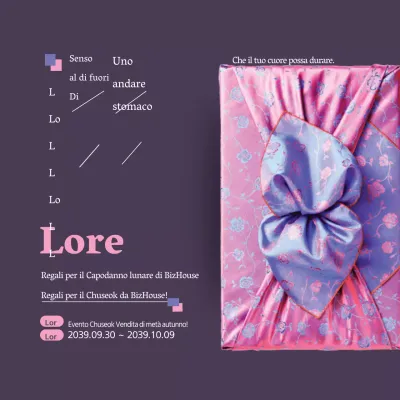 Una mostra di regali inaspettati per le feste