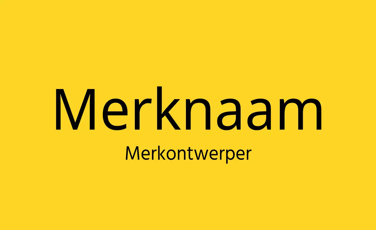 MerkOntwerperRechthoekig