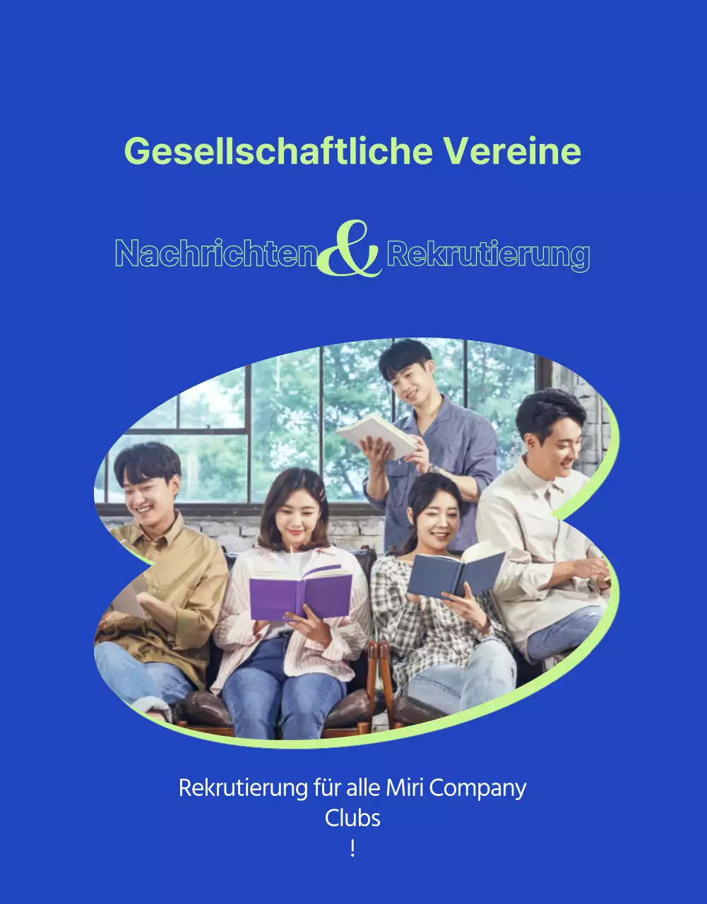 Die trendigen Arbeitsplatzclubs von Blue suchen nach neuen Mitgliedern