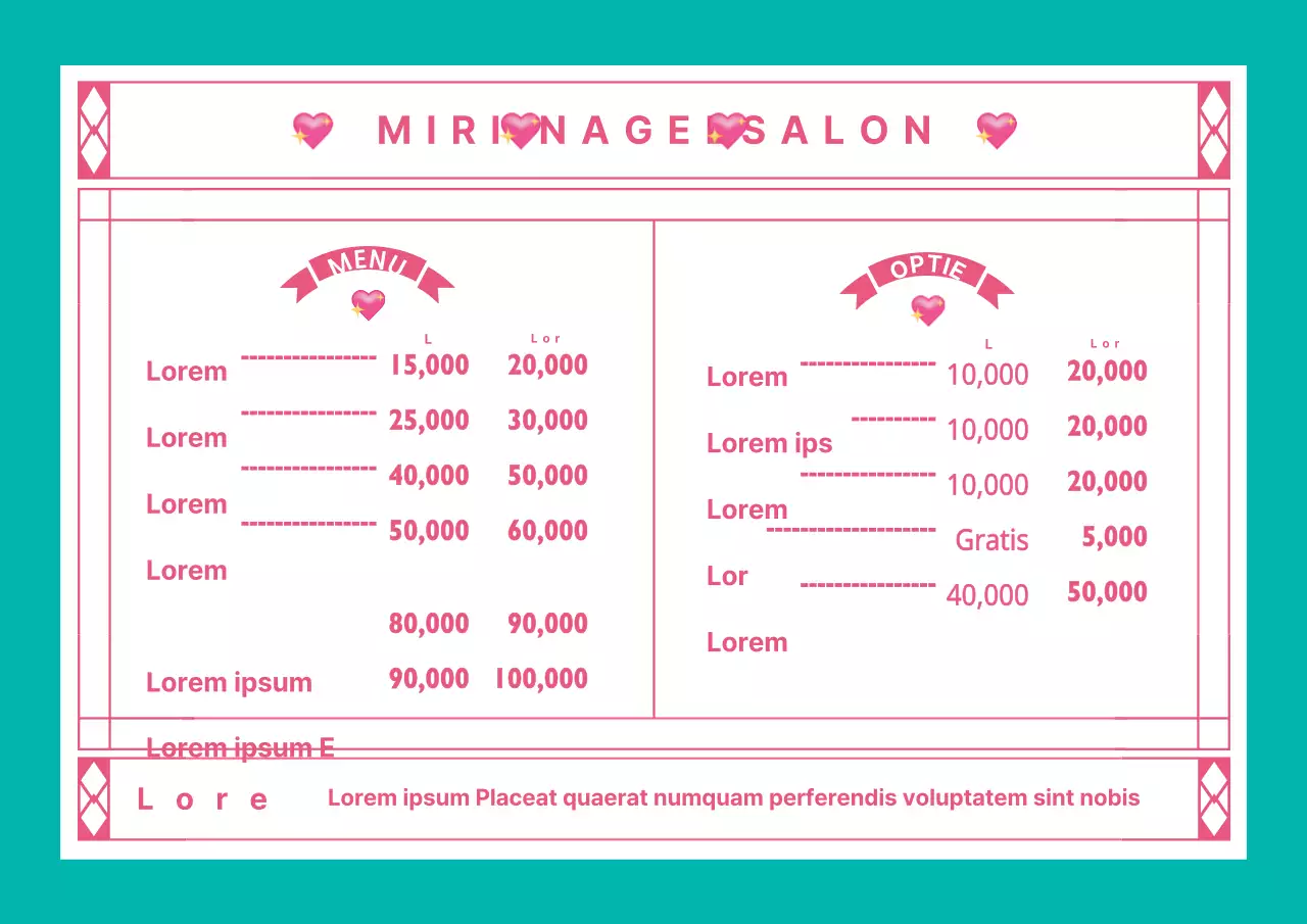 Nagel menubord_Garoposter02