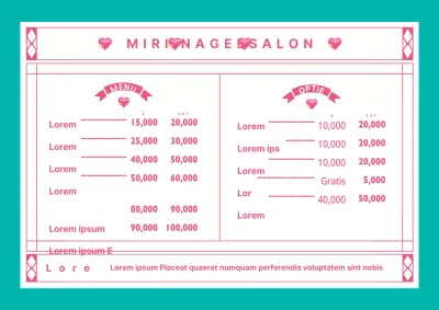 Nagel menubord_Garoposter02