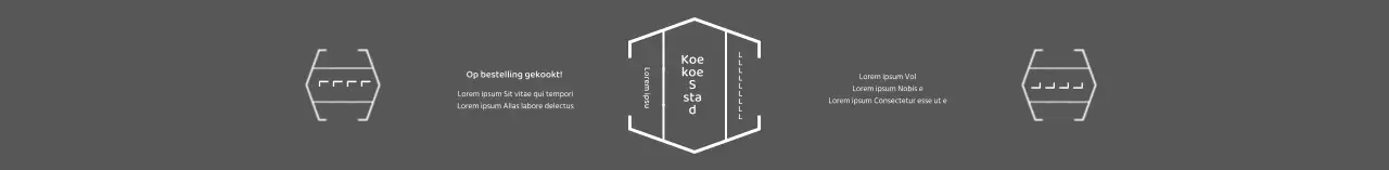 Grijze eenvoudige Japanse Bento-doos