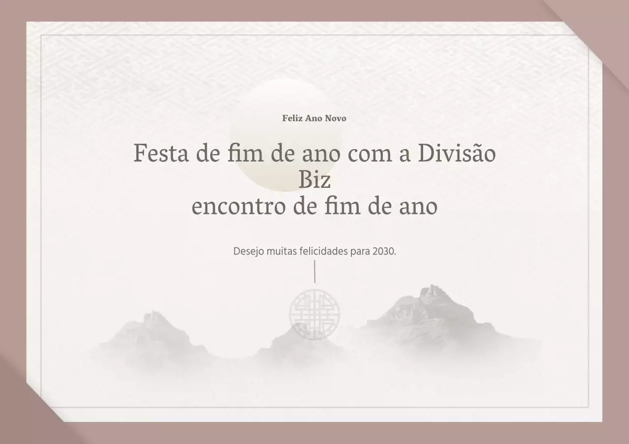 Encontros de fim de ano