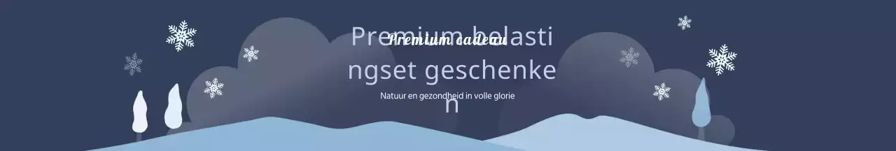 Schattige verpakking Chinees Nieuwjaar met blauwe illustraties