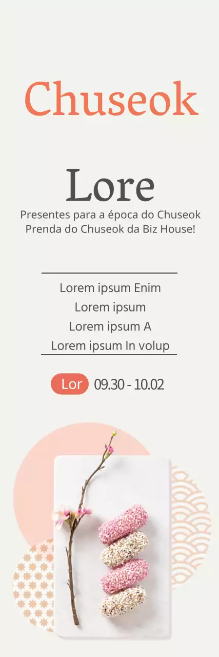 Venda de conjuntos de oferta Chuseok