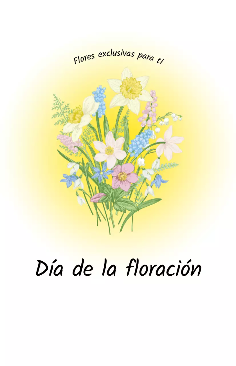 Una floristería con degradados de color e ilustraciones de ramos para dar un aire fresco a la primavera