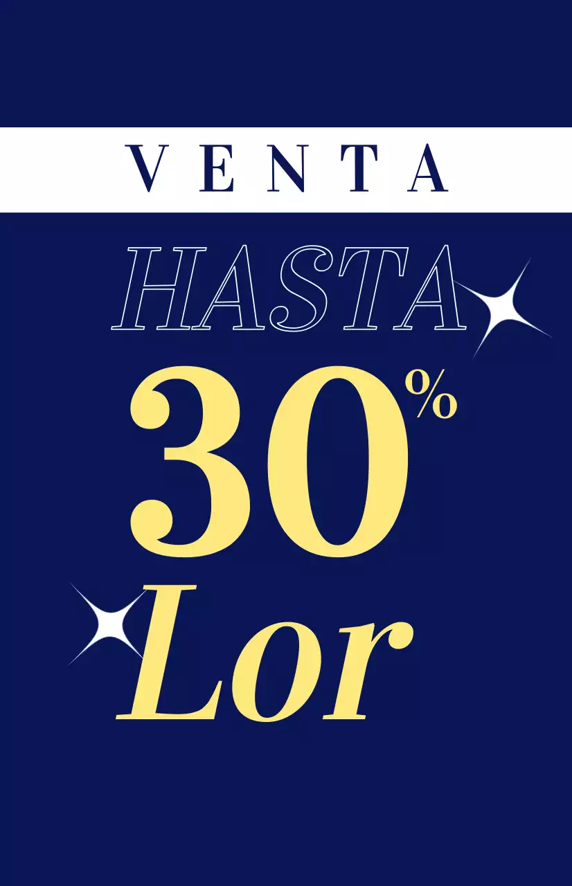 Bandera para escaparate de rebajas de verano con fuente amarilla sobre fondo azul marino