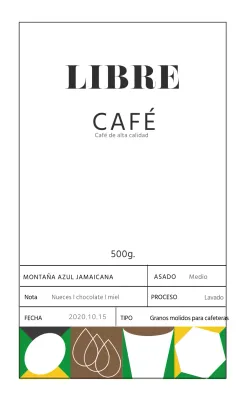 Etiqueta café en grano 01