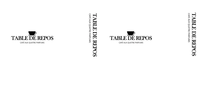 Logo d'un café au style simple et émotionnel