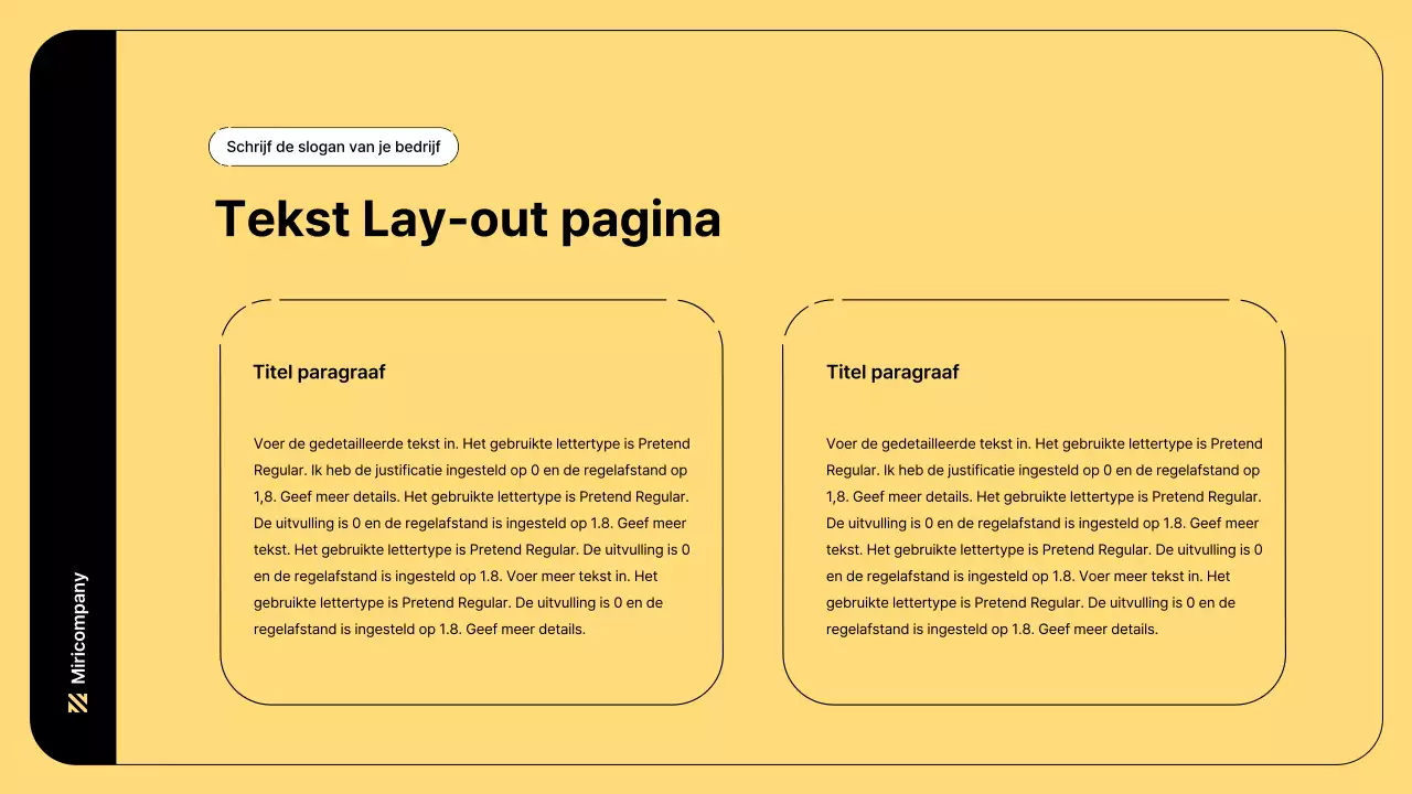 Zakelijke illustratie met eenvoudige lijnen en gele kleur