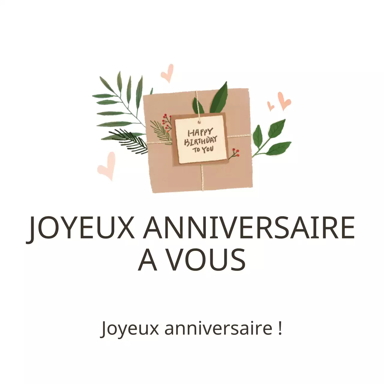 Joyeux anniversaire