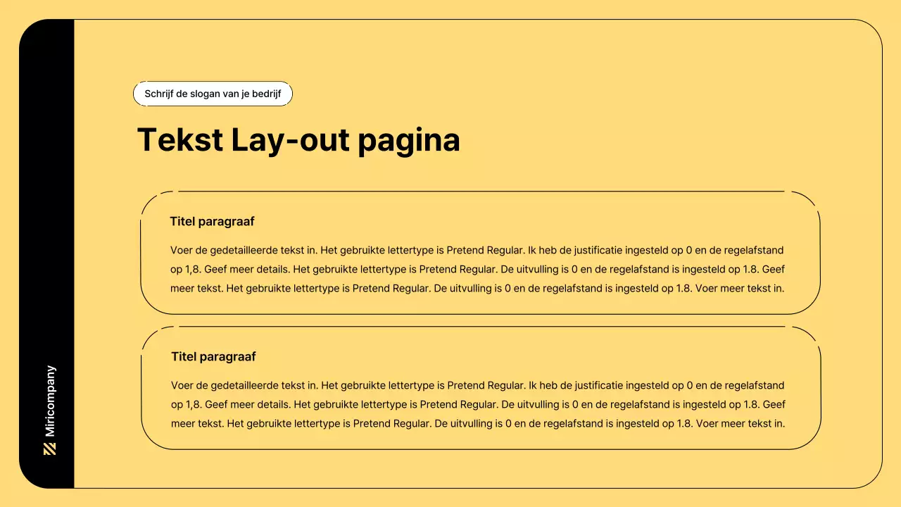 Zakelijke illustratie met eenvoudige lijnen en gele kleur