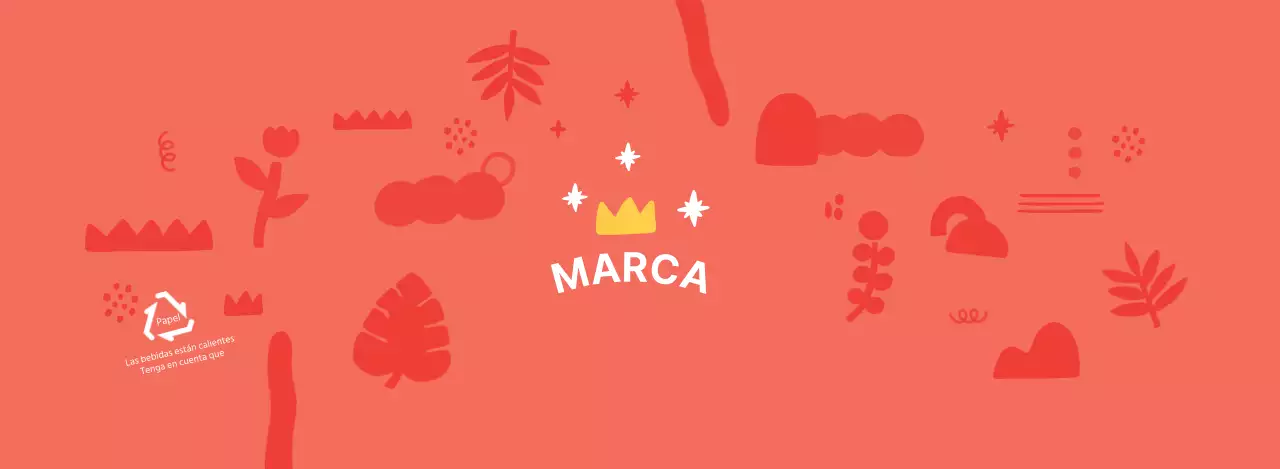 Rojo Lindo Ilustración Formas Patrones