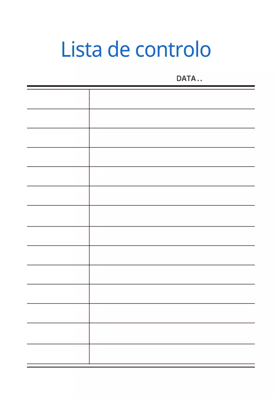 Lista de controlo