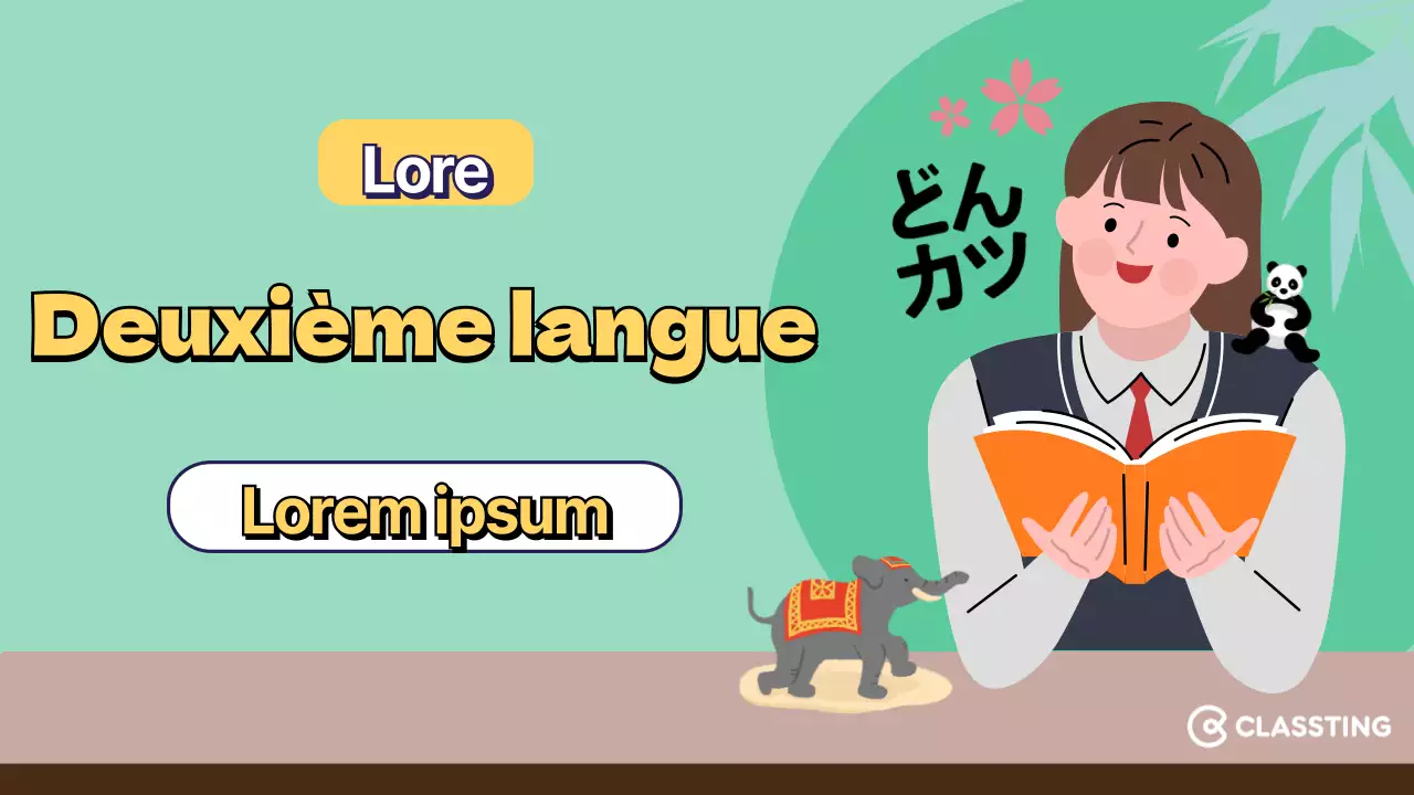 Matières d'anglais en tant que seconde langueVignette