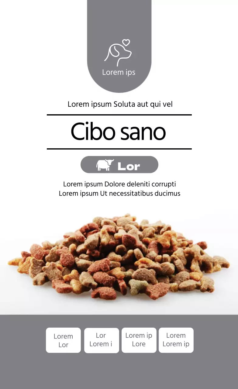 Icona grigia Etichette di alimentazione pulite