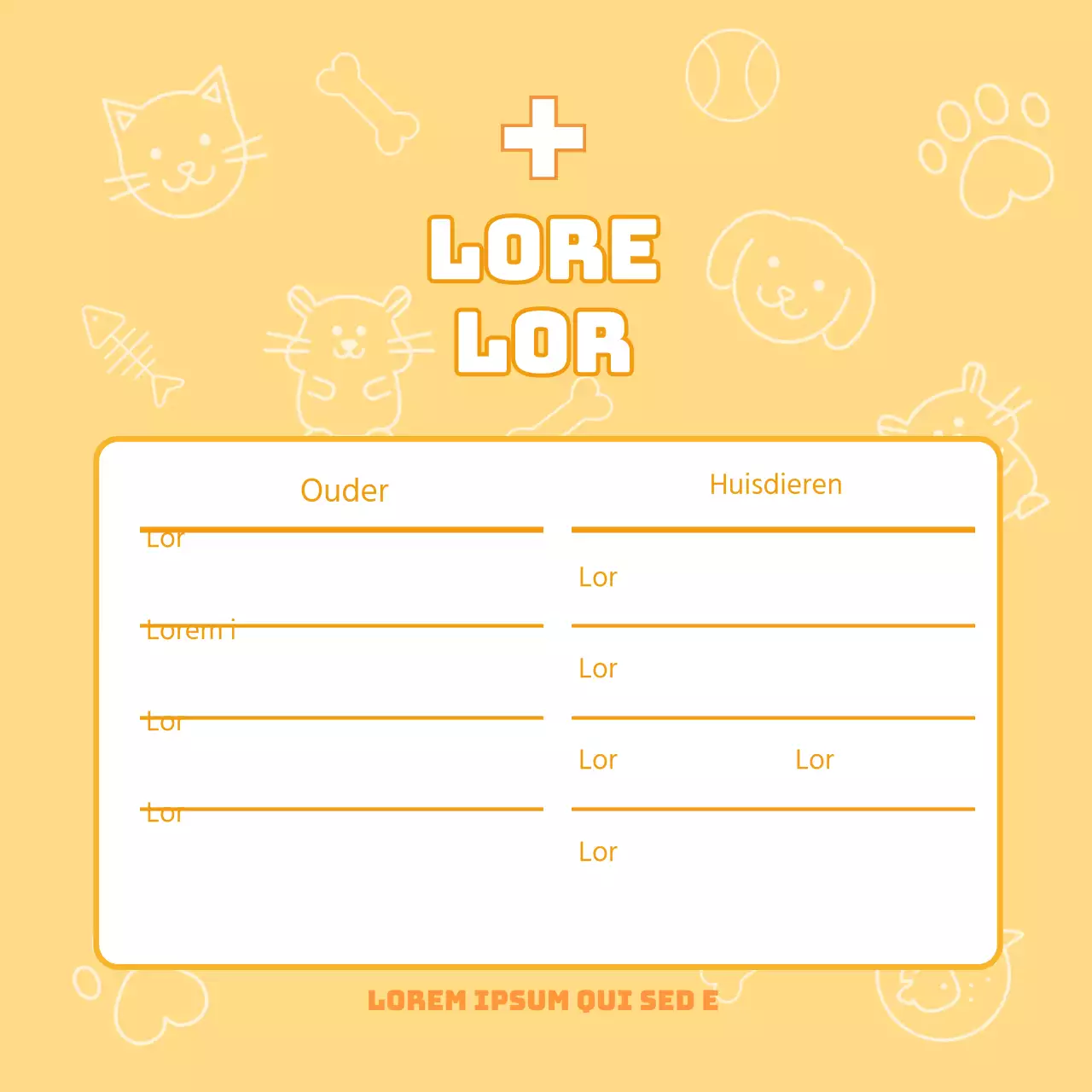 Ontvangstbewijs huisdier