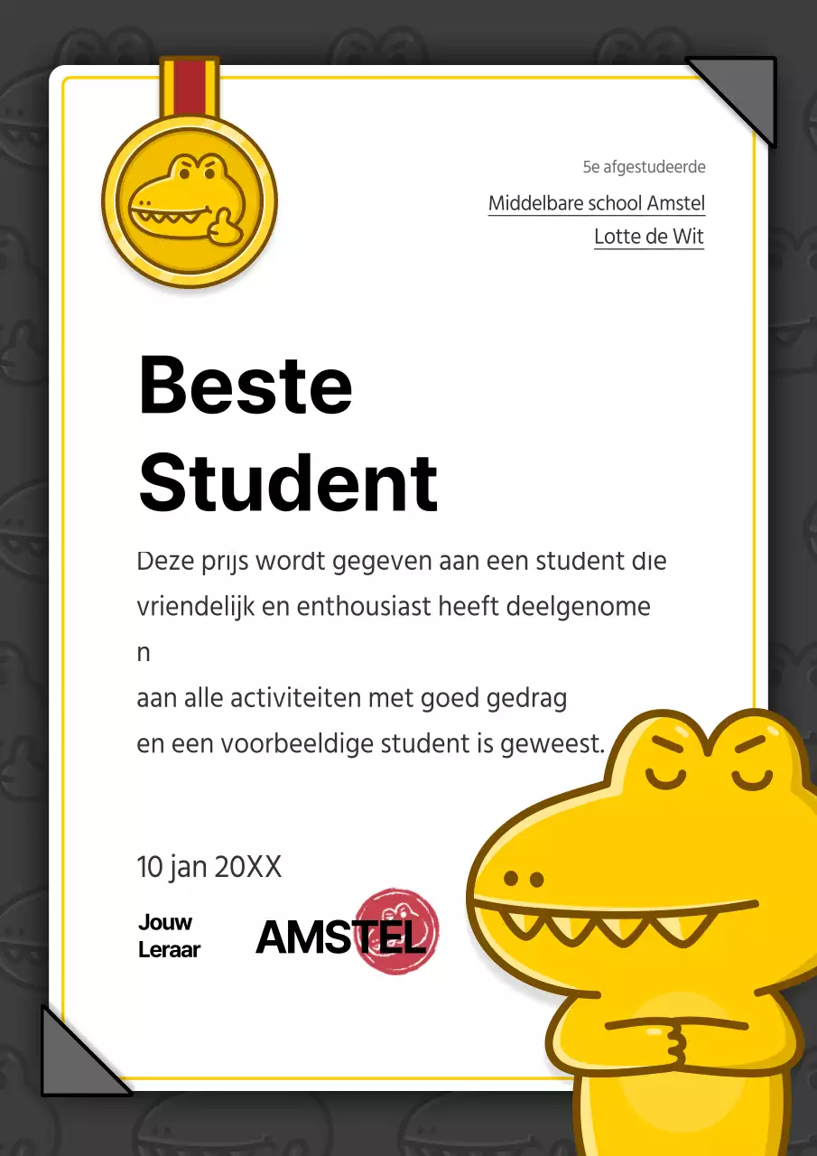 Lijstillustraties met leuke concepten