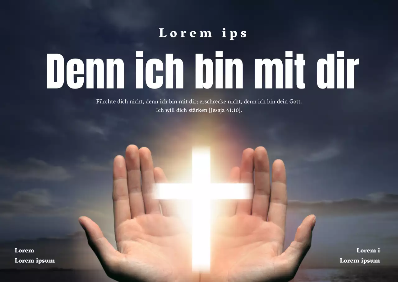 Kirche Erweckung_Garage Poster