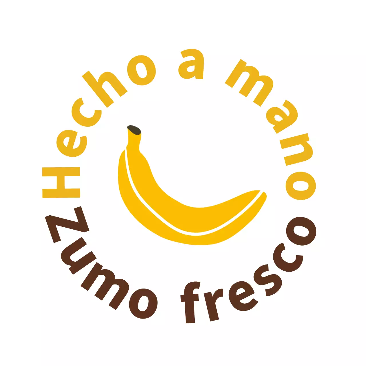 Fondo blanco ilustración simple etiqueta de zumo