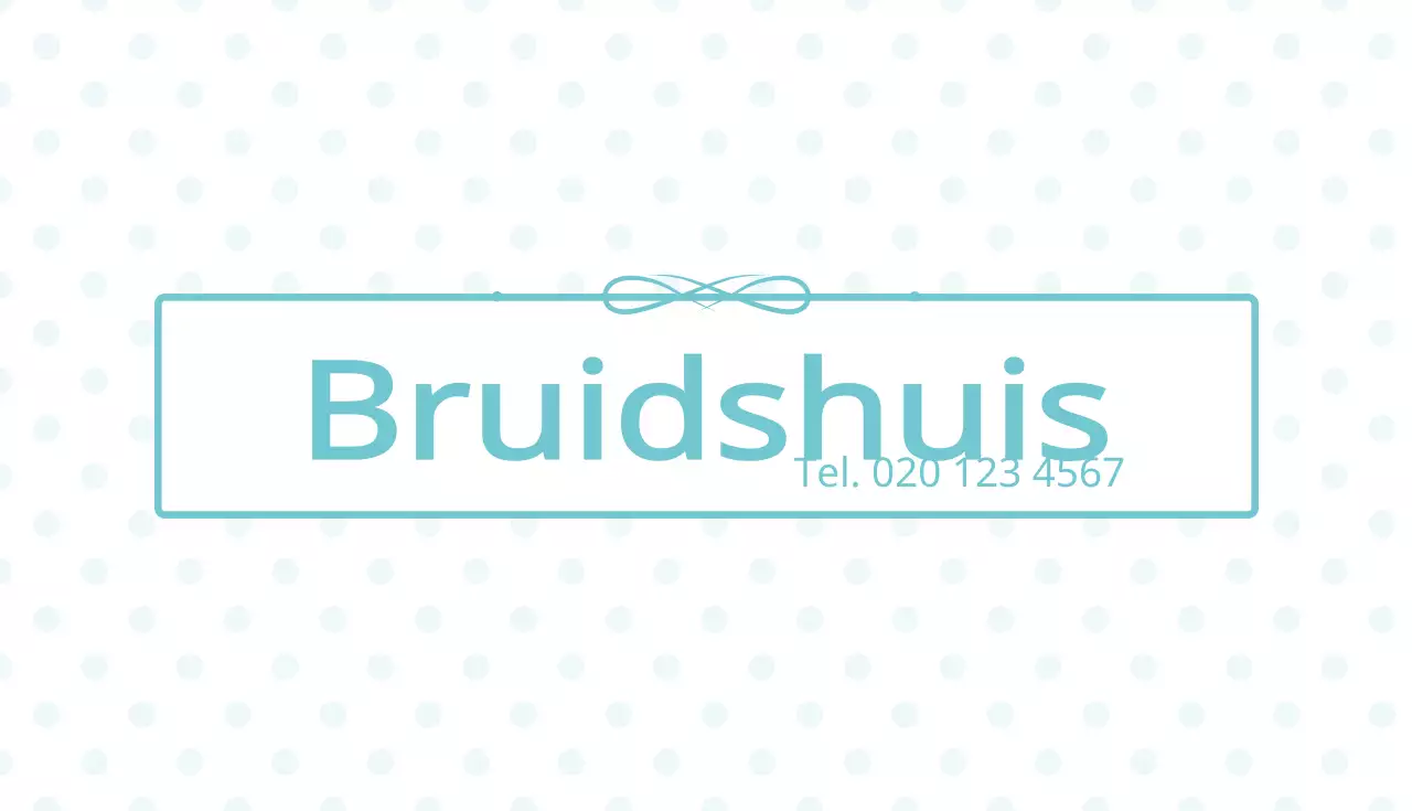 Visitekaartjes bruiloft