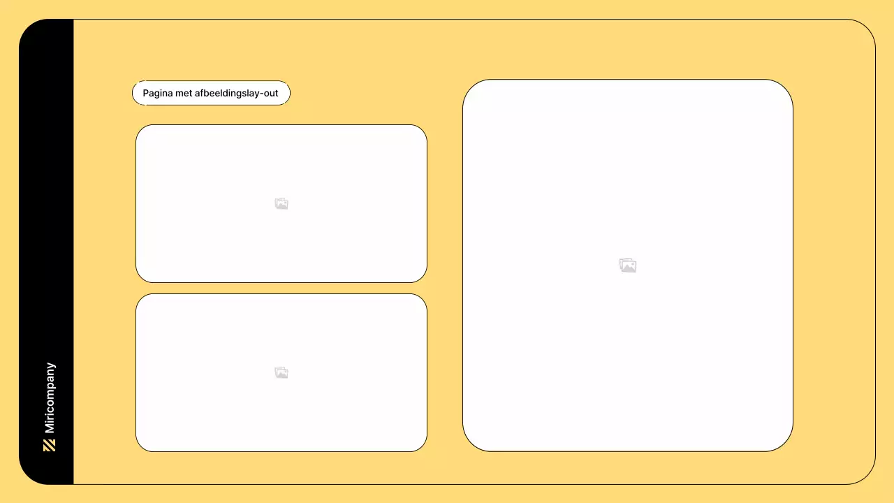 Zakelijke illustratie met eenvoudige lijnen en gele kleur