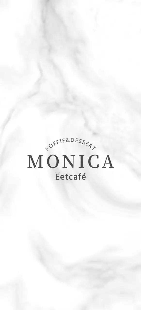 Eenvoudige, strakke stijl in zwart om een café te promoten