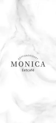 Eenvoudige, strakke stijl in zwart om een café te promoten