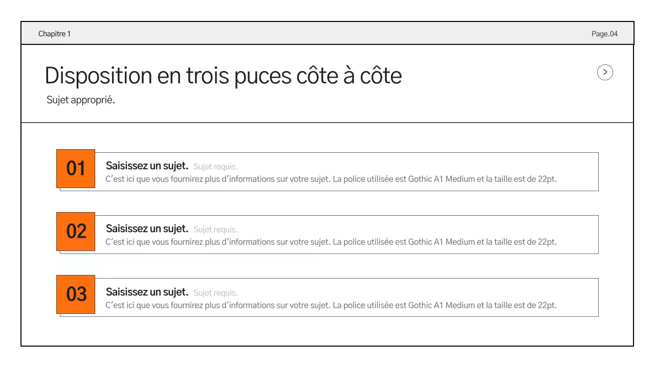 Rapports d'activité simples en orange