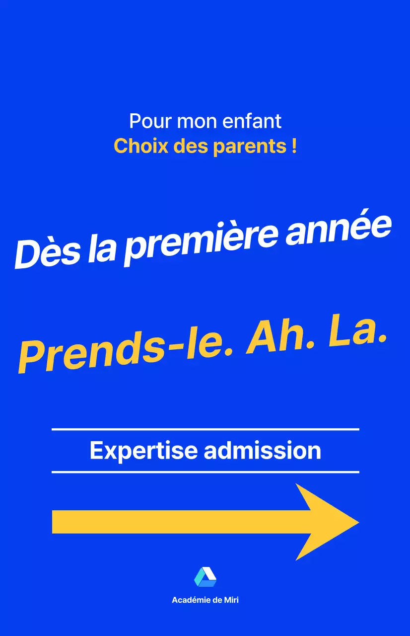 Session d'information des parents d'élèves d'une académie pour les élèves du secondaire, avec le texte surligné en bleu et des couleurs fluorescentes.