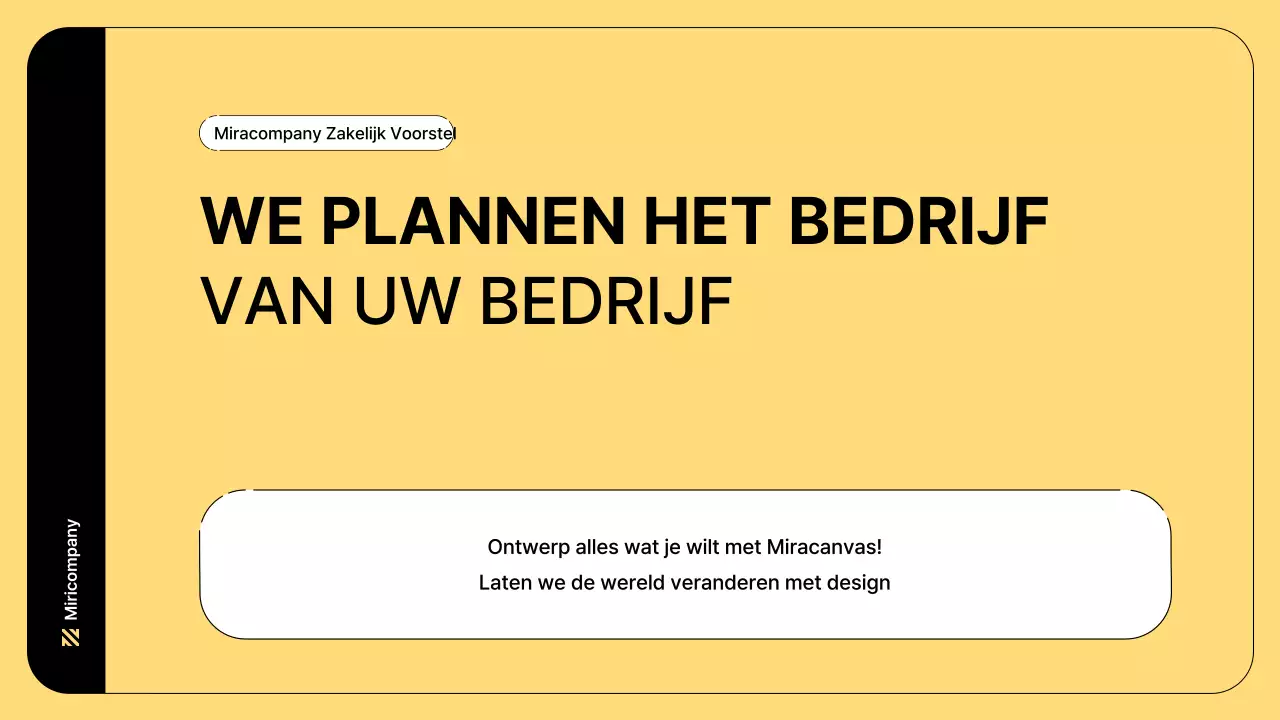 Zakelijke illustratie met eenvoudige lijnen en gele kleur