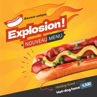 Goût de hot-dog