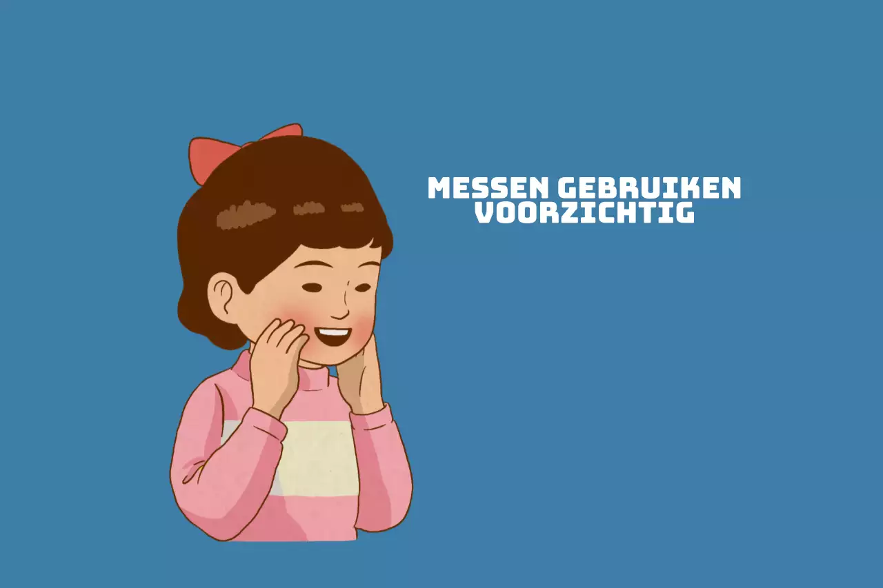 Wees voorzichtig met messen