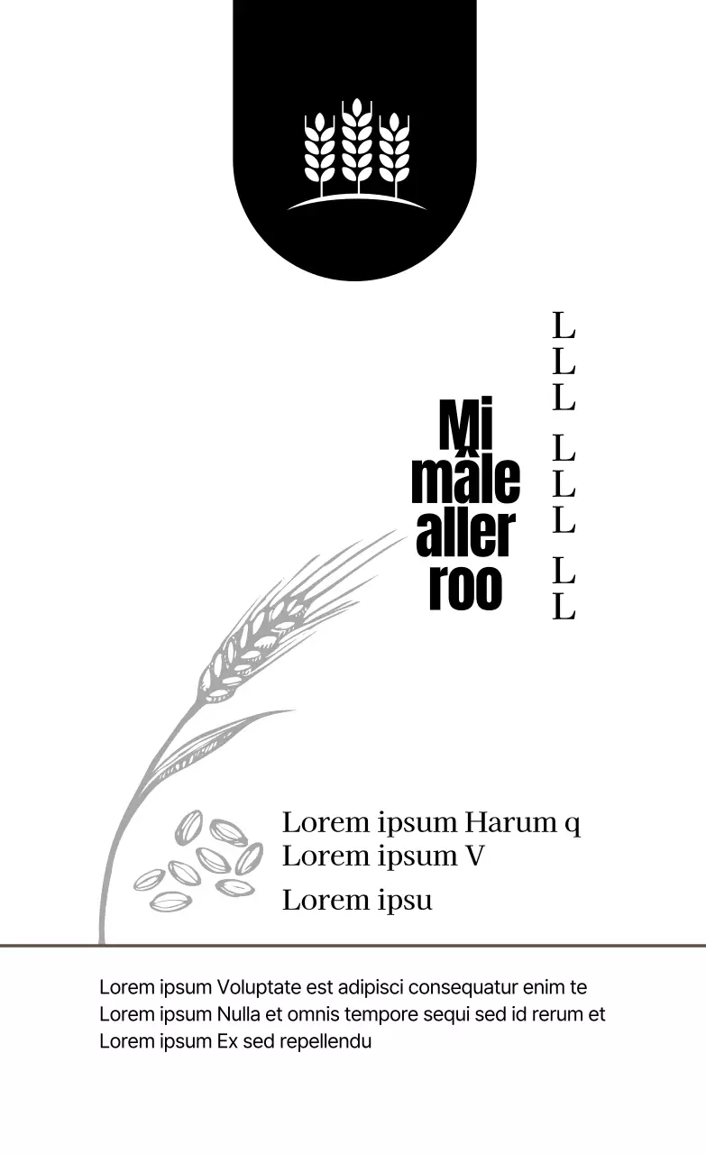 Illustration blanche d'étiquettes alimentaires traditionnelles propres