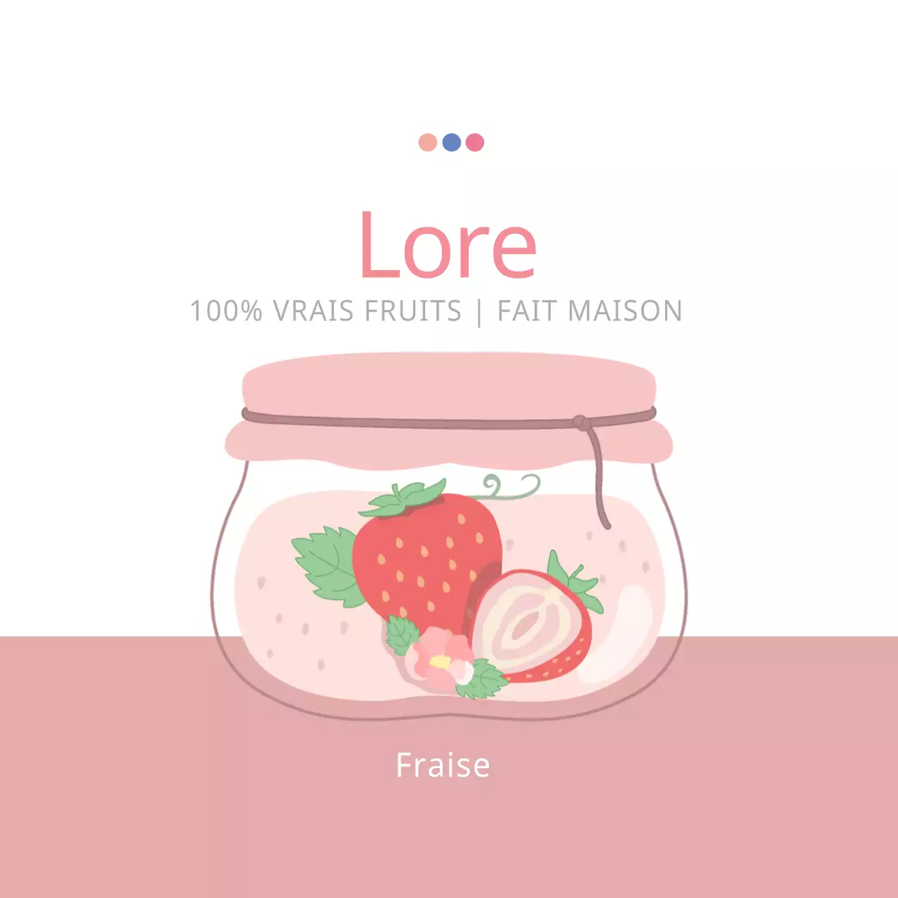 Confiture de fraises