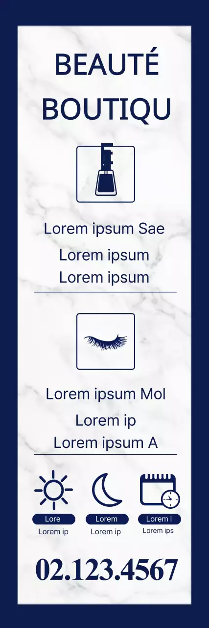 Liste de prix des ongles