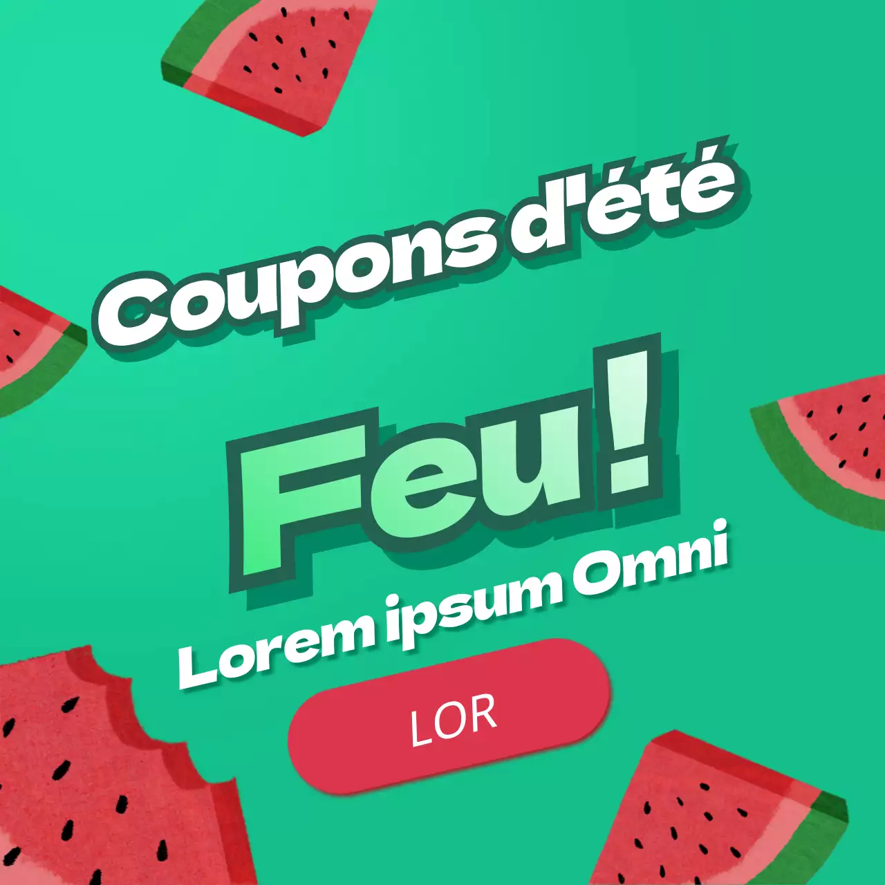 Coupon d'été2